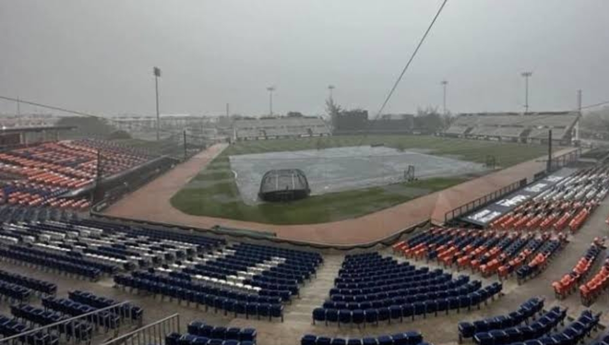 En Cancún, suspenden actividades deportivas por las fuertes lluvias