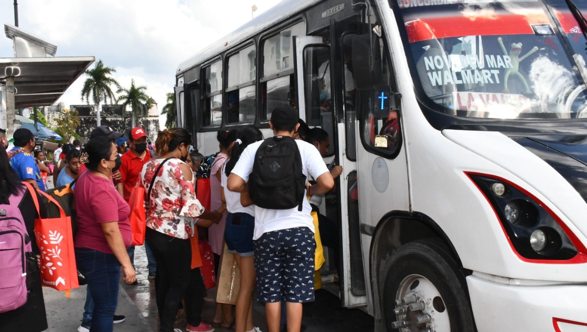 Camiones de Campeche harán válida el descuento a estudiantes a partir de este lunes