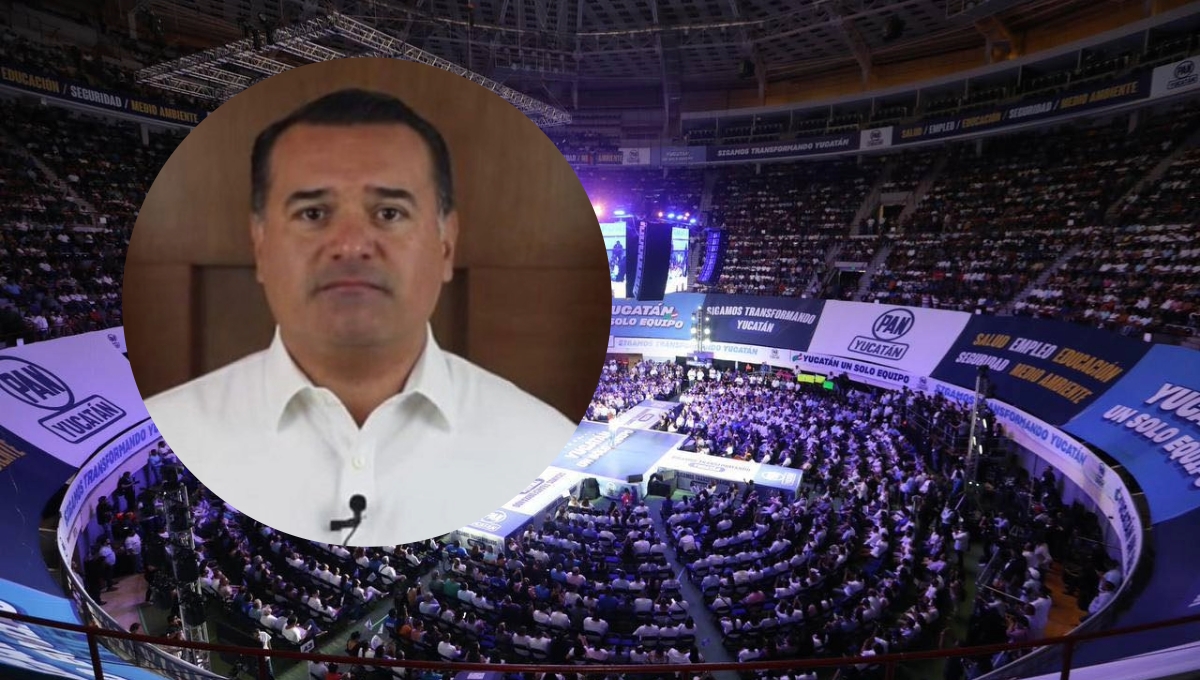 Renán Barrera viola ley electoral durante un evento masivo en Mérida