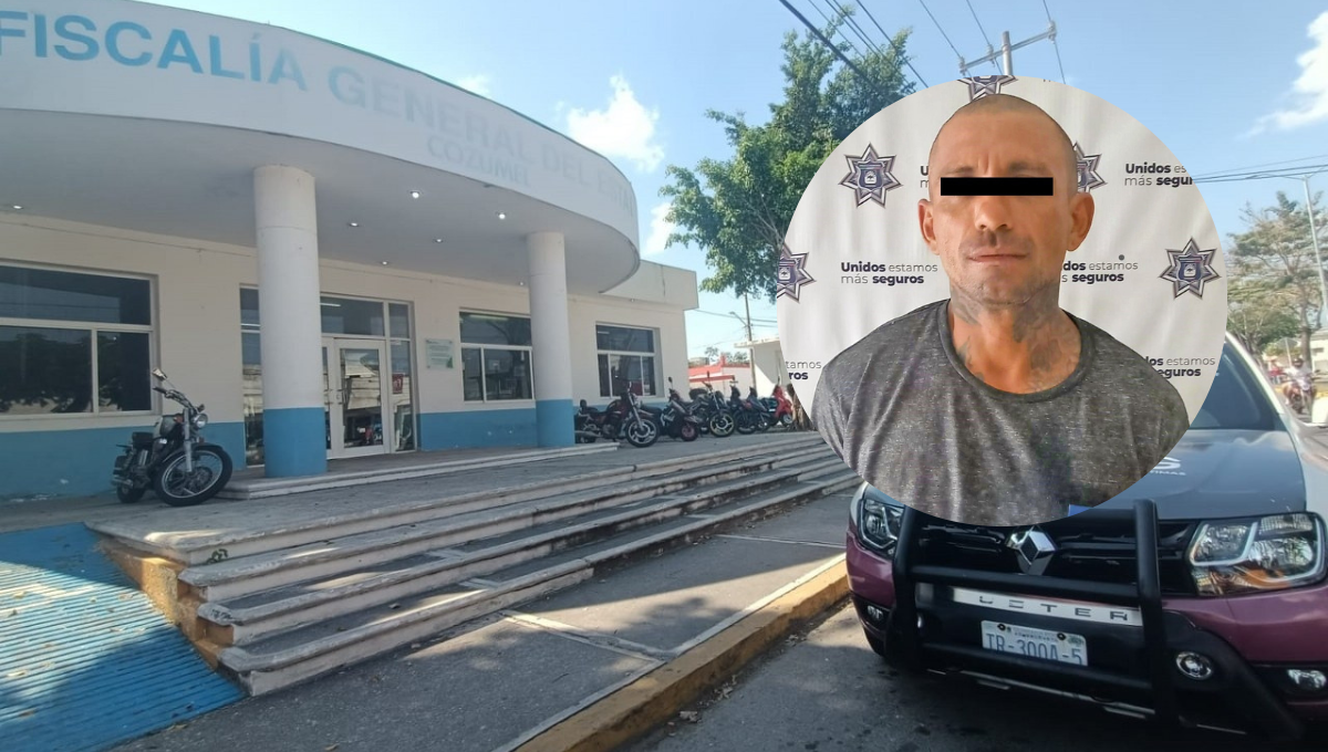 Detienen a "El Burgos" en Cozumel por cobrar 'derecho de piso' a nombre del Cártel de Sinaloa