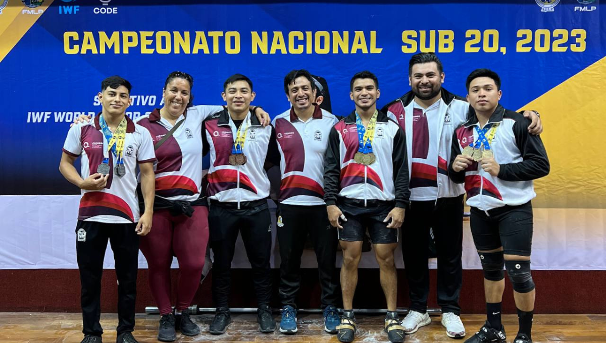 ¡Orgullo! Pesistas ponen en alto a Quintana Roo al ganar 12 medallas en Guadalajara