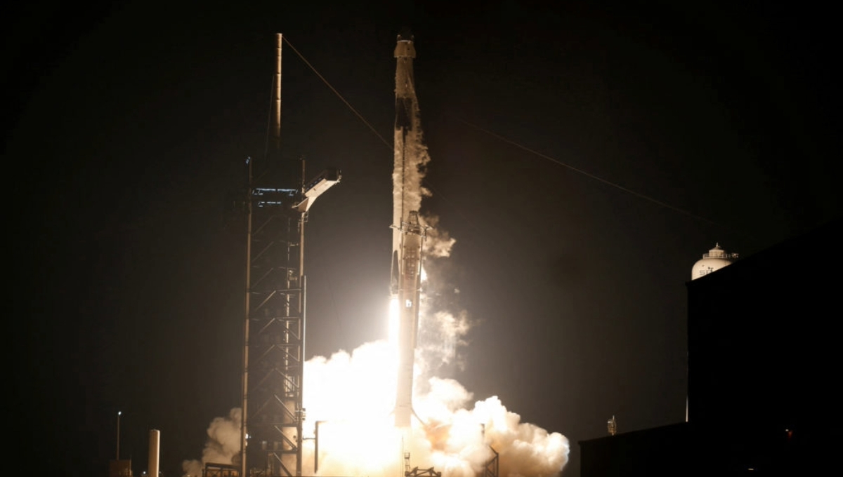 Desde Florida, NASA y SpaceX lanzan con éxito tripulación rumbo a la Estación Espacial Internacional 