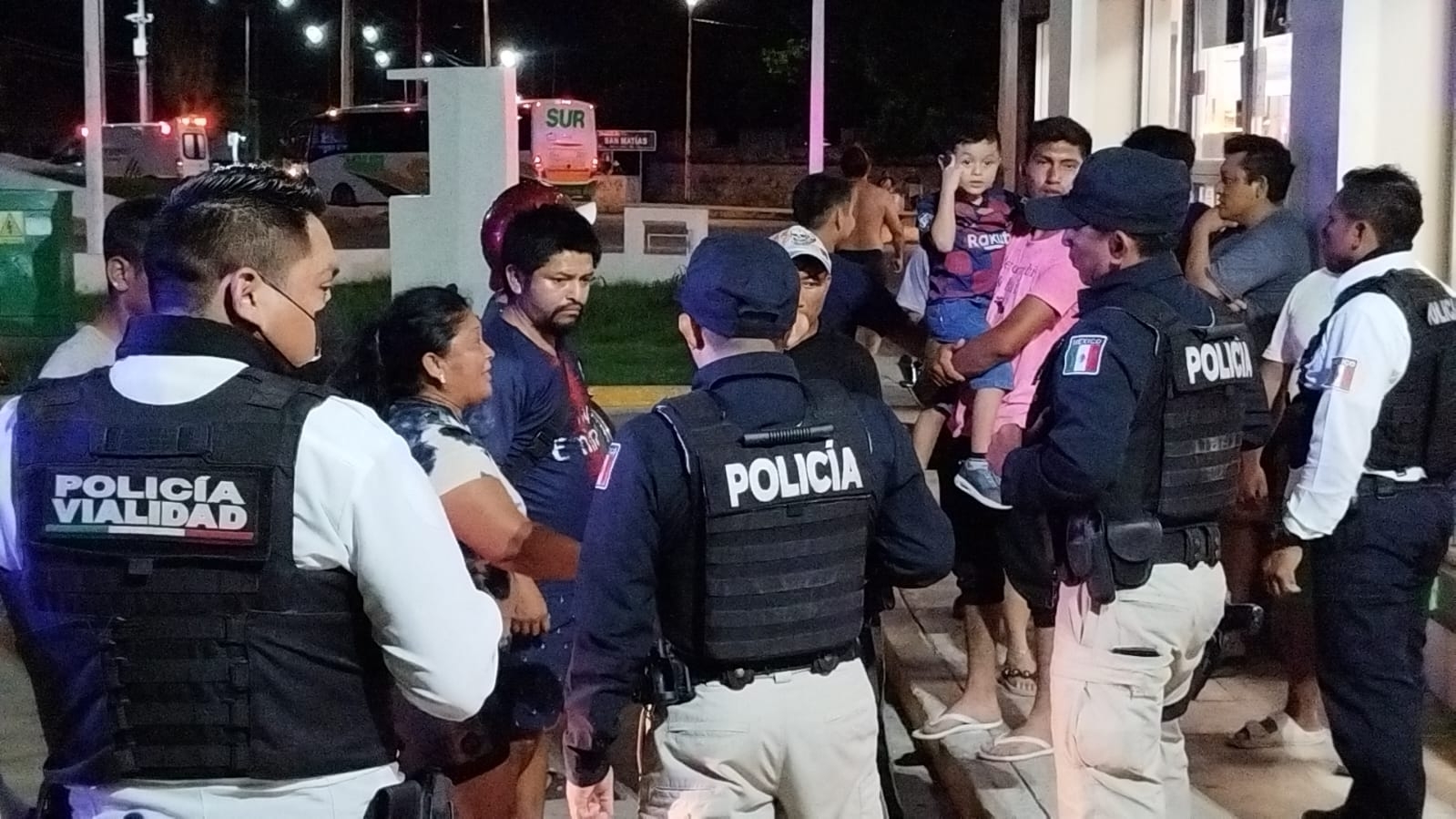 Golpean a embarzada en bar de Campeche; responsable iba a ser linchado