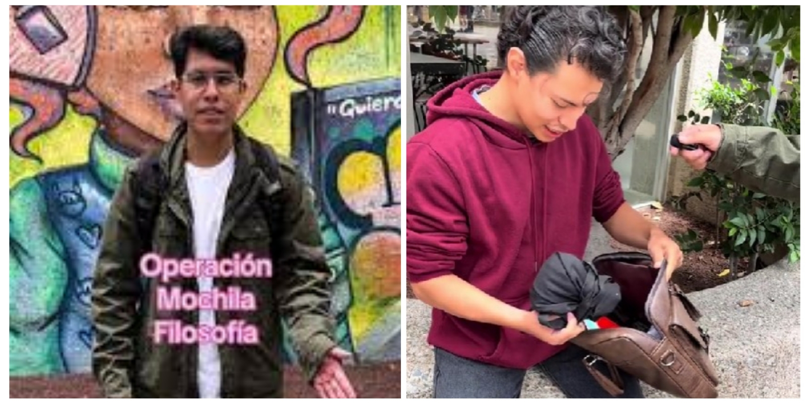 Aplican operación mochila a estudiante de México