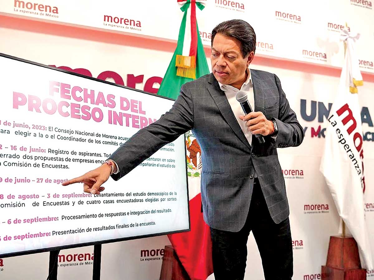 Morena presenta boleta para la encuesta de aspirantes de la 4T a la Presidencia