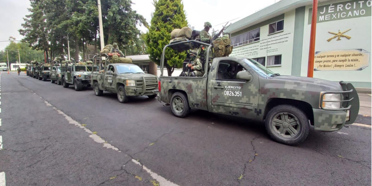 Arriban mil 200 agentes y militares a reforzar la seguridad en Michoacán