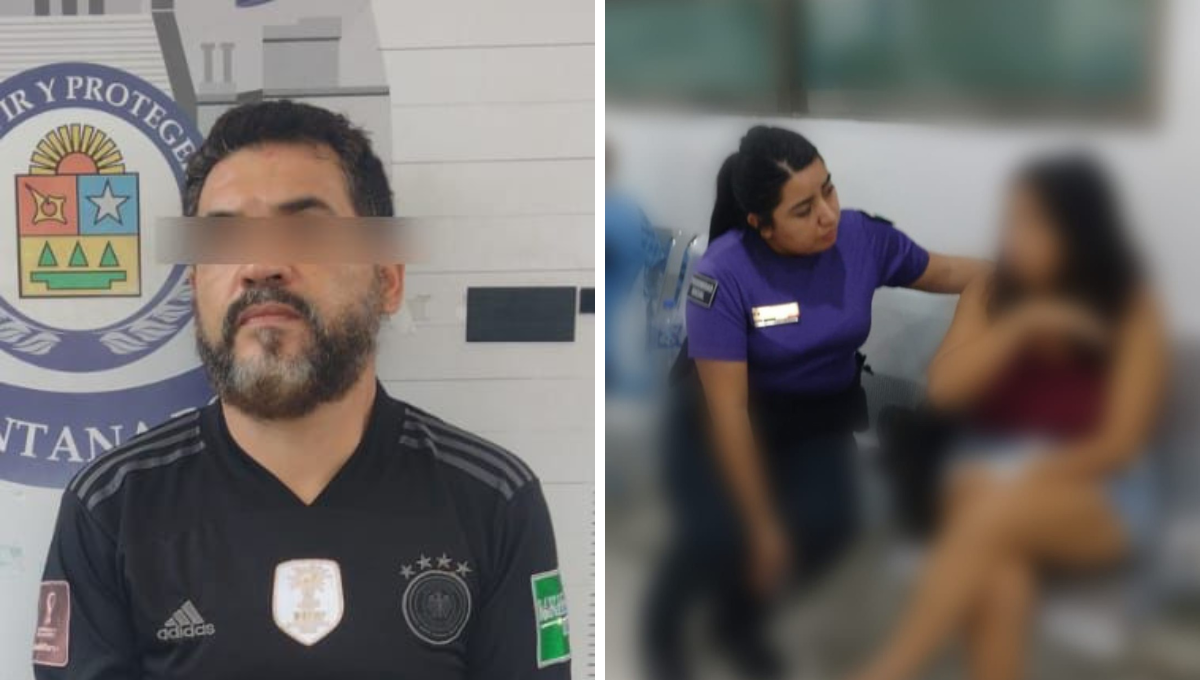 Arrestan a un hombre por intento de feminicidio en la Región 250 en Cancún