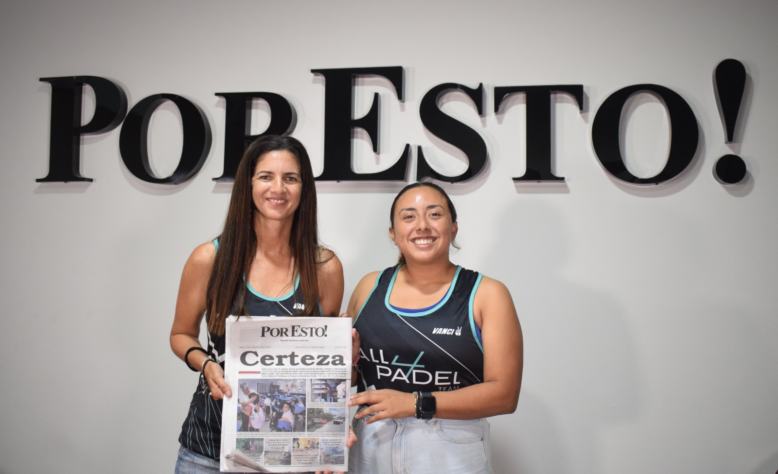 Las padelistas yucatecas Adda Abraham y Amanda Moreno viajan a Torreón para refrendar su boleto