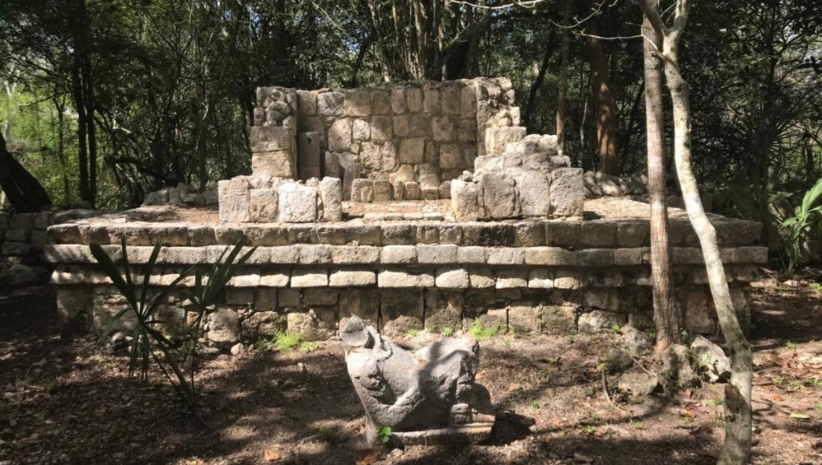 Chichén Viejo en Yucatán: Todo listo para recibir a AMLO en la zona arqueológica