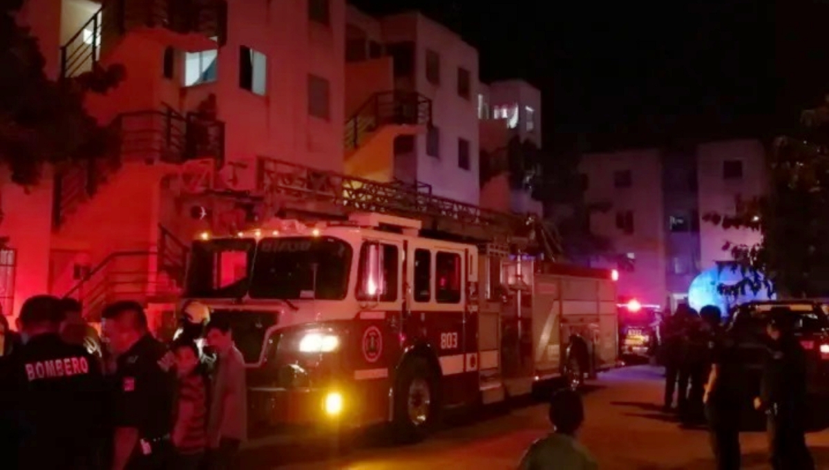 Hombre causa incendio de un departamento al Sur de Mérida