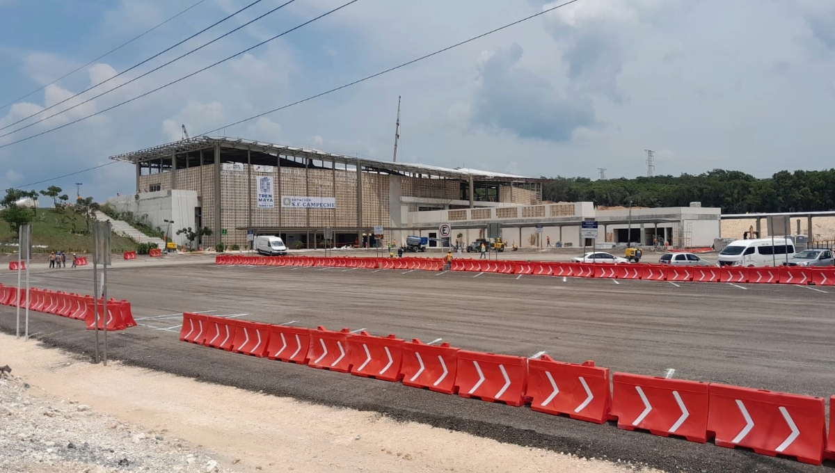 Así es la estación donde AMLO iniciará recorrido del Tren Maya en Campeche: EN VIVO