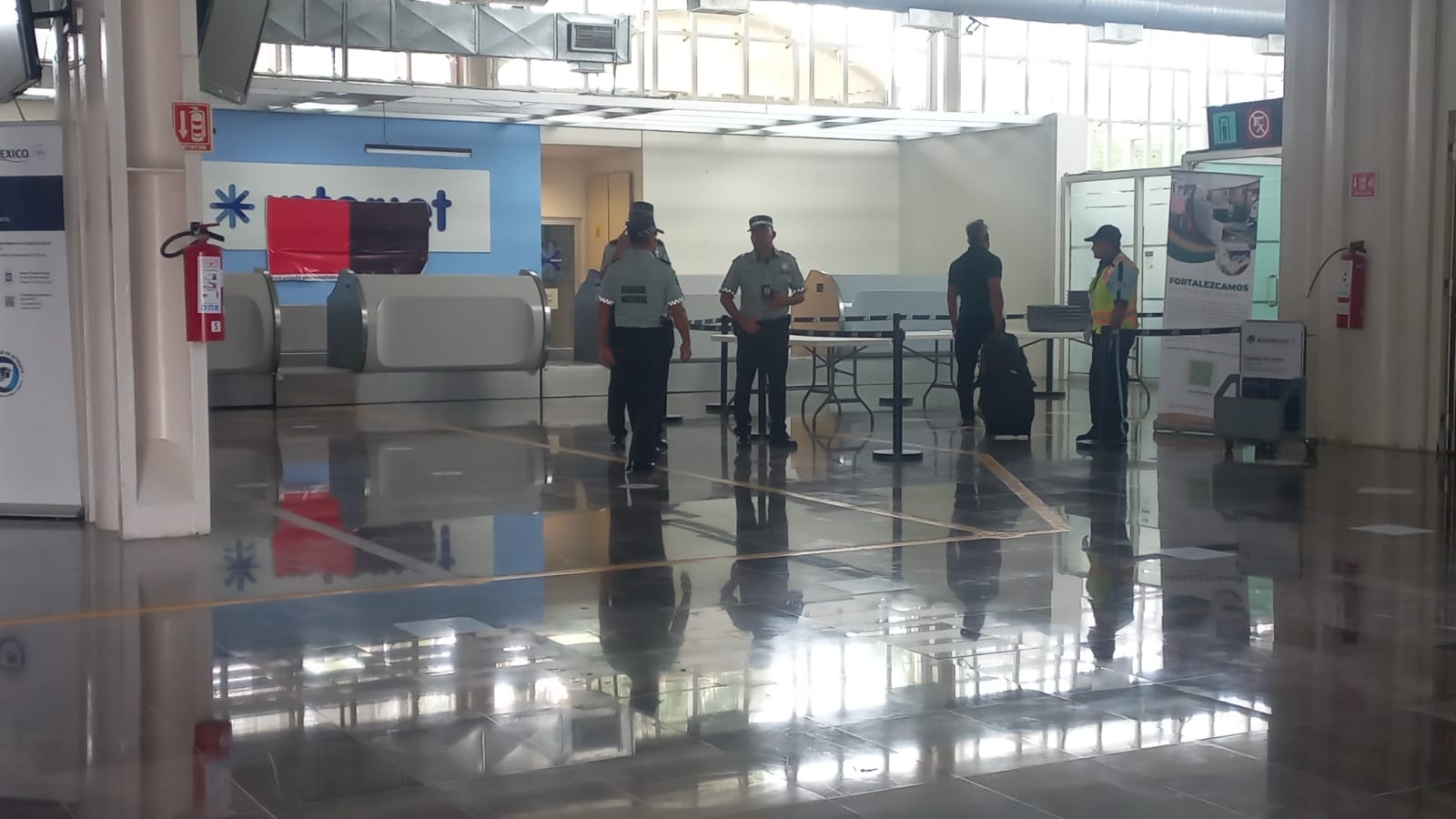 Registran intensa movilidad en el aeropuerto de Campeche previo al Quinto Informe de AMLO: EN VIVO