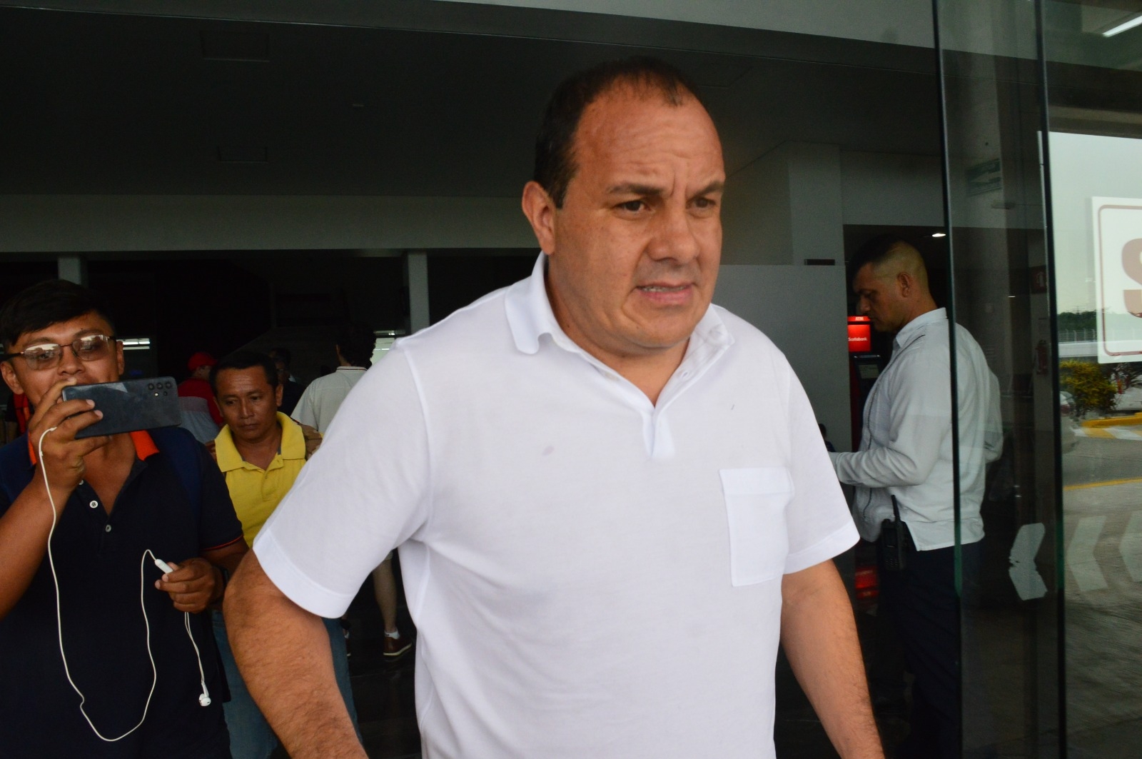 Llegan gobernadores a Campeche para el Quinto Informe de AMLO