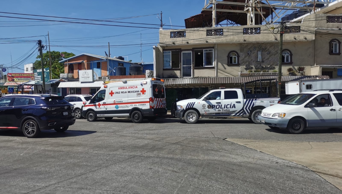 Abuelito muere de un infarto al interior de un hotel en Ciudad del Carmen