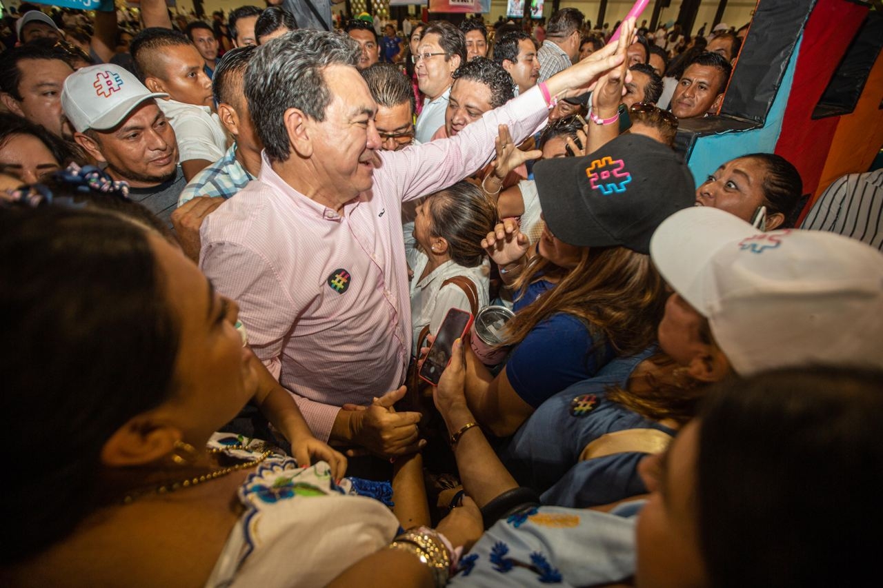 Con unidad a Yucatán le irá mucho mejor, destaca Liborio Vidal en asamblea en Mérida