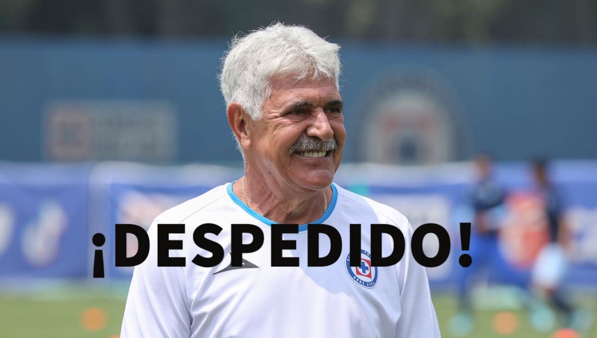 Cruz Azul despide a 'El Tuca' Ferreti; deja de ser el Director Técnico