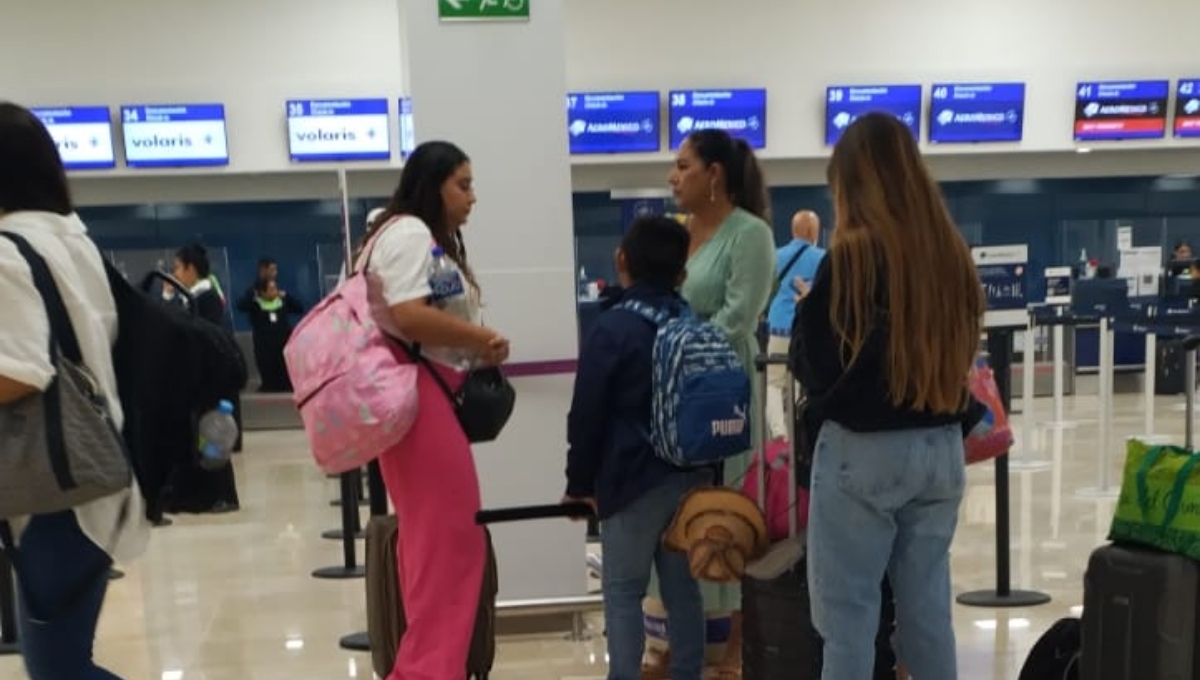 Se retrasan vuelos mañaneros de Mérida a la CDMX