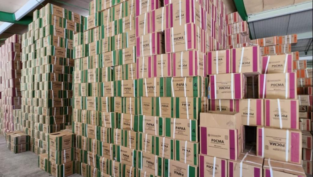 Libros de la SEP: Avanza entrega en Quintana Roo de 2 millones de ejemplares
