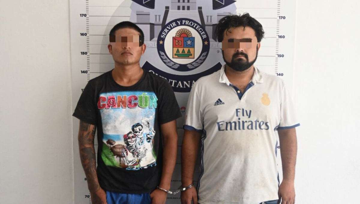 Caen presuntos vendedores de droga en la Región 216 de Cancún
