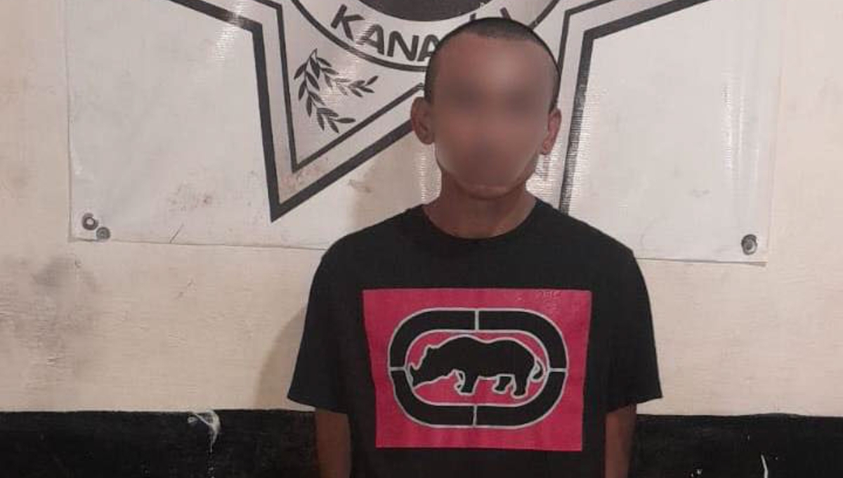 El joven fue puesto a disposición del Ministerio Público por intento de abuso sexual en Kanasín