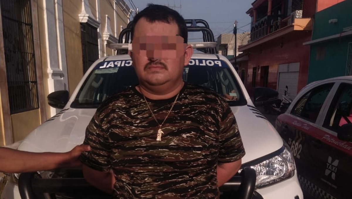 El hombre continúa detenido e investigado por la Fiscalía de Campeche