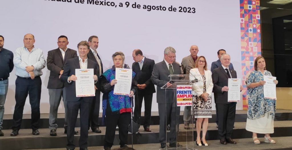¿Quiénes son los finalistas a la candidatura presidencial del Frente Amplio por México?
