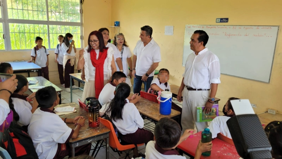 En Campeche, durante el gobierno de AMLO se han invertido más 61 mdp en la educación