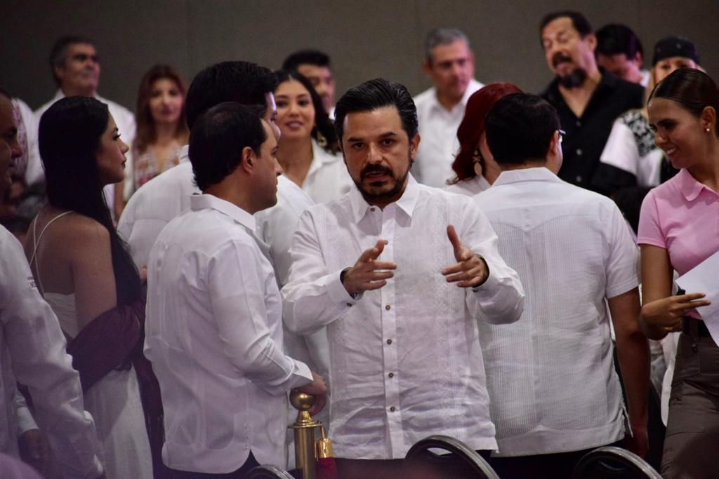 Funcionarios envían mensaje a AMLO por su Quinto Informe de Gobierno en Campeche