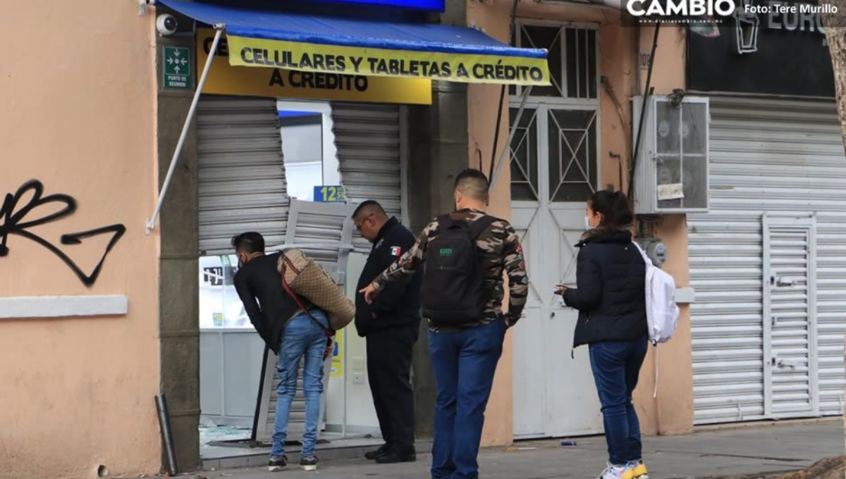 Roban celulares y acuchillan a empleado en un Macropay del Centro de Mérida