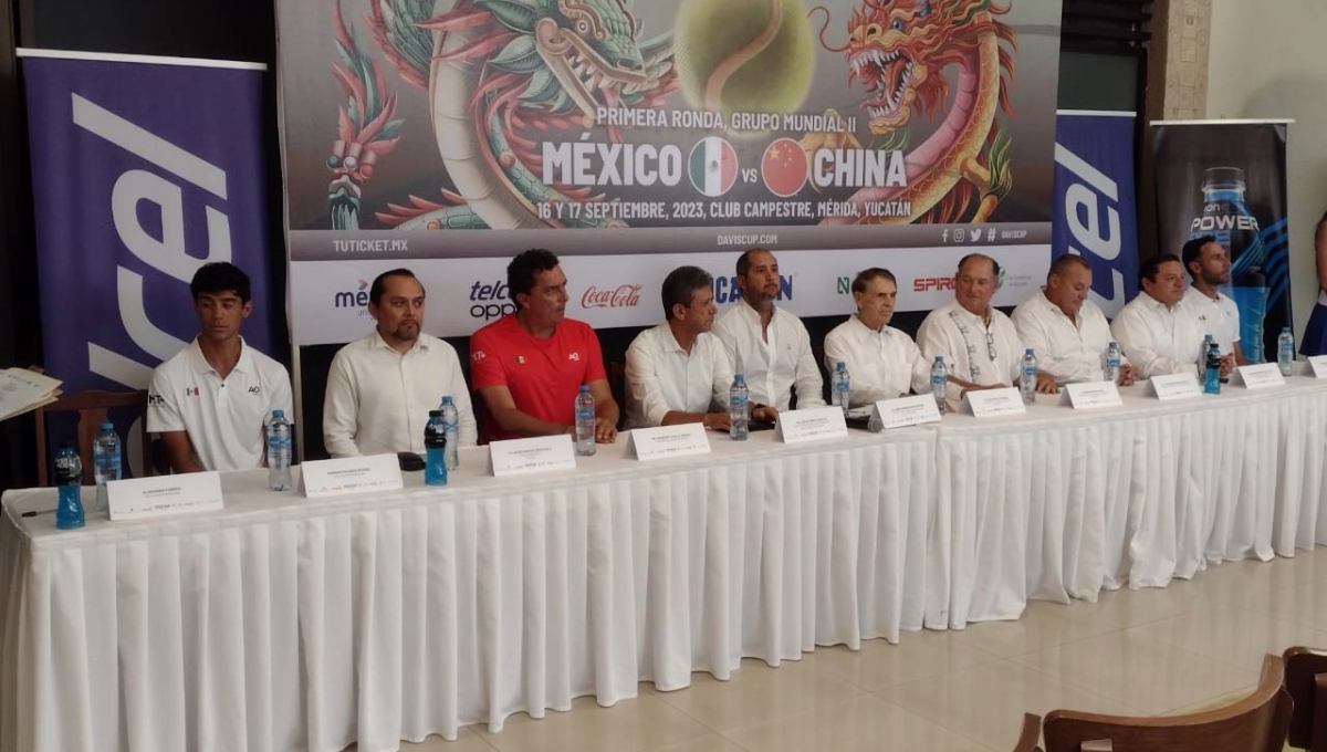 Tenista yucateco jugará la Copa Davis de México contra China en Mérida