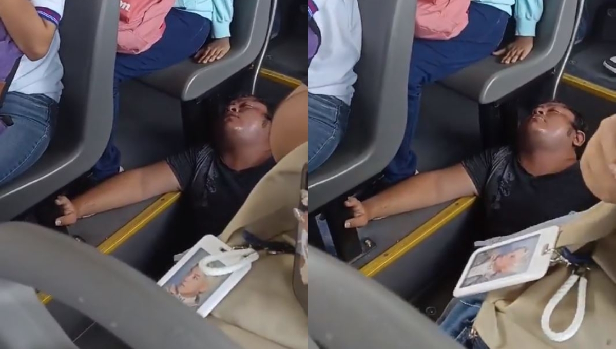 Hombre se desmaya a bordo de un Va y Ven de Circuito Metropolitano en Mérida