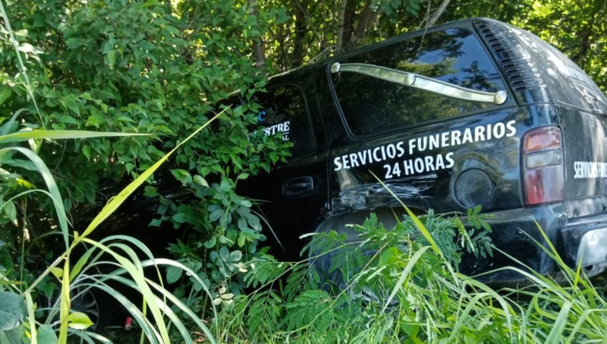 La carroza fúnebre se dirigía de Chetumal a Chiapas
