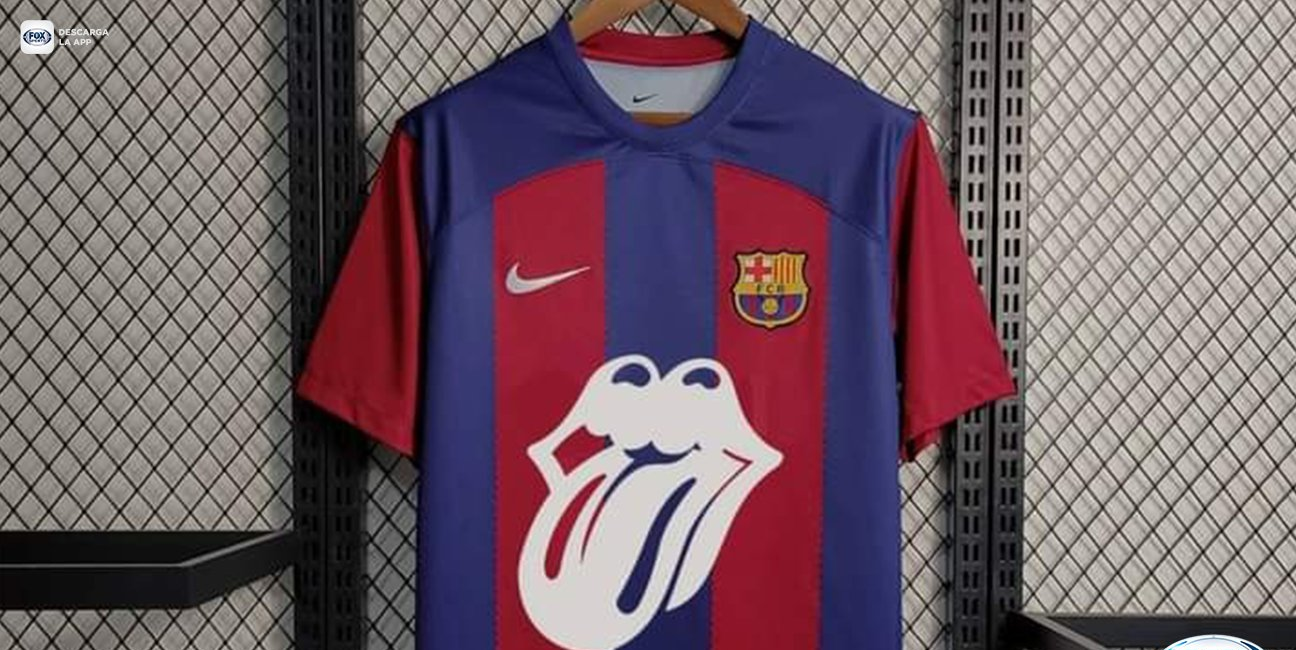 Barcelona tendrá el logo de los Rolling Stones en su playera contra el Real Madrid