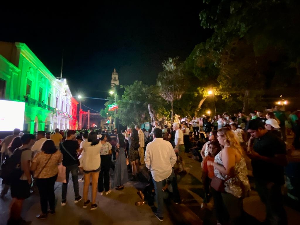 Todo se encuentra listo para el Grito de Independencia en Mérida