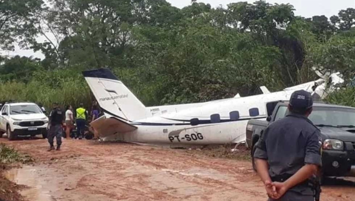 Avión se estrella al Norte de Brasil y deja 14 personas muertas