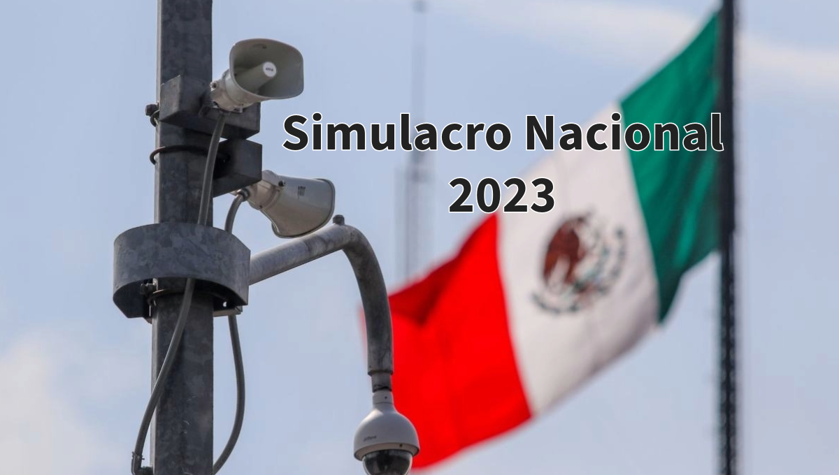 Simulacro Nacional 2023, el ejercicio de prevención que se llevará a cabo en México: INFOGRAFÍA