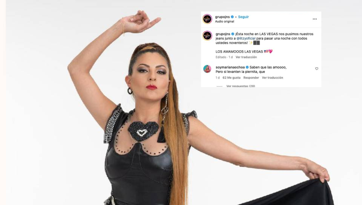 Mariana Ochoa critica en Instagram a las JNS por no bailar en sus shows ¡Hay tiro!