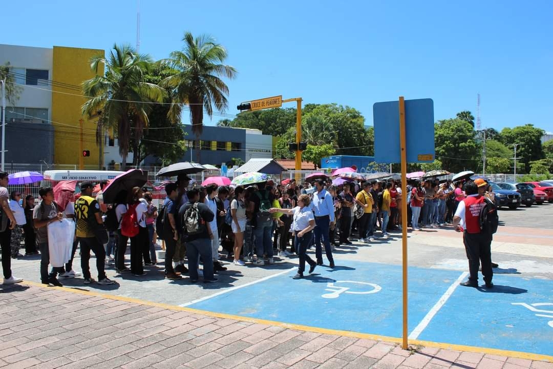 Los simulacros en Ciudad del Carmen se realizaron de manera simultánea en distintos puntos