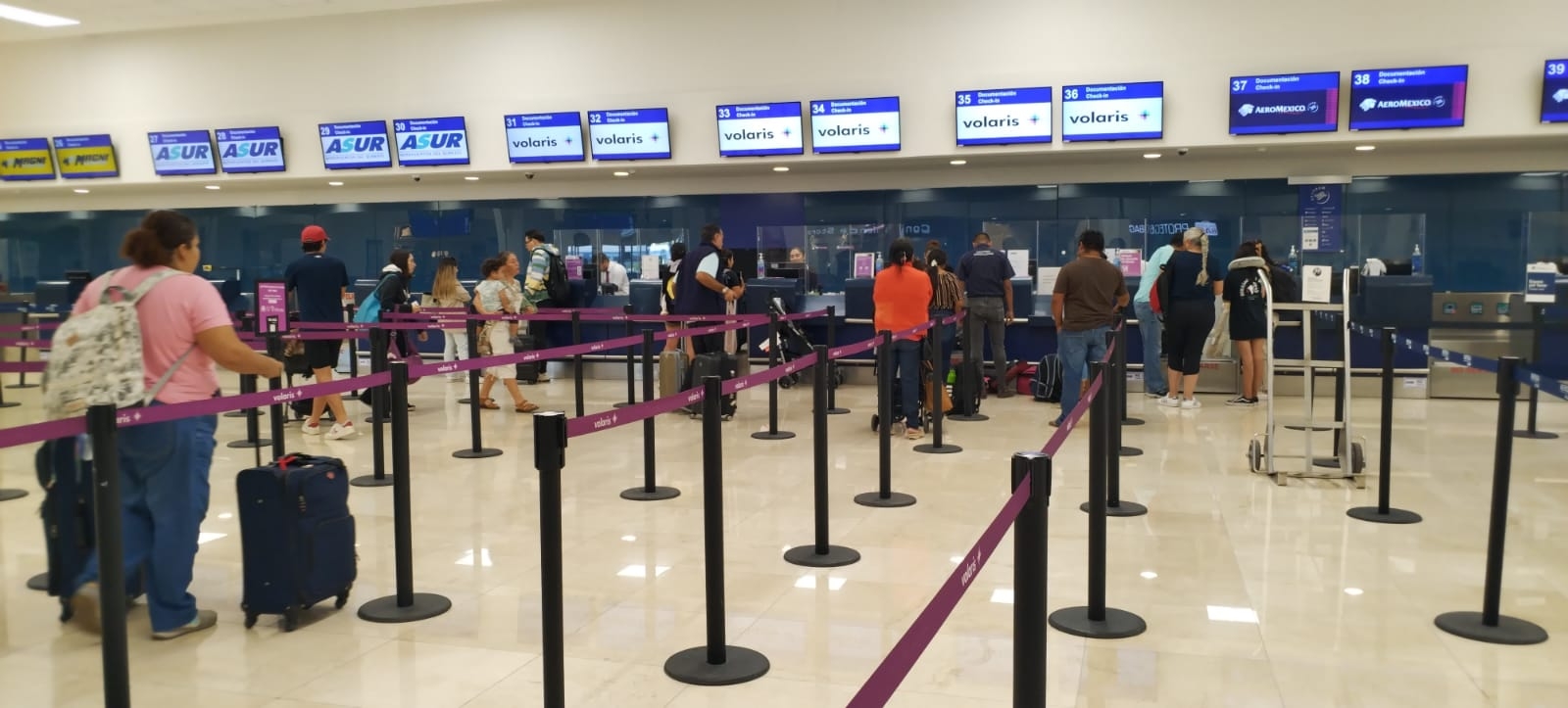 Aeropuerto de Mérida opera con vuelos adelantados por hasta una hora