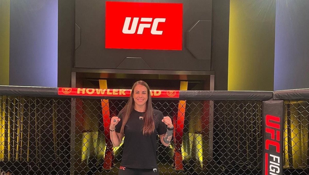 Montserrat “Monster” Rendón es la primera mujer de la Península de Yucatán en debutar en la UFC