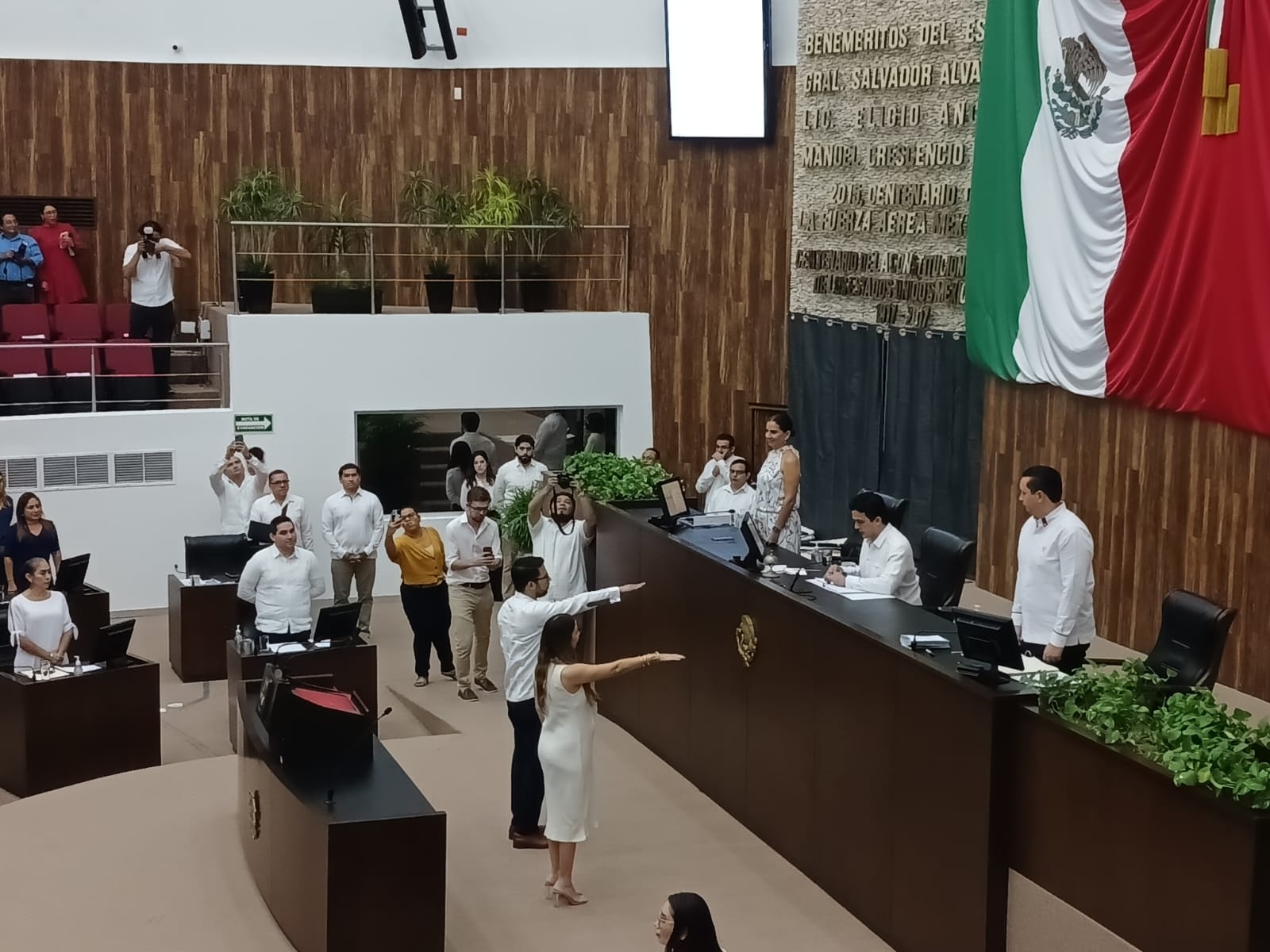 Con cinco votos en contra y 18 a favor fueron designados nuevos magistrados de Yucatán