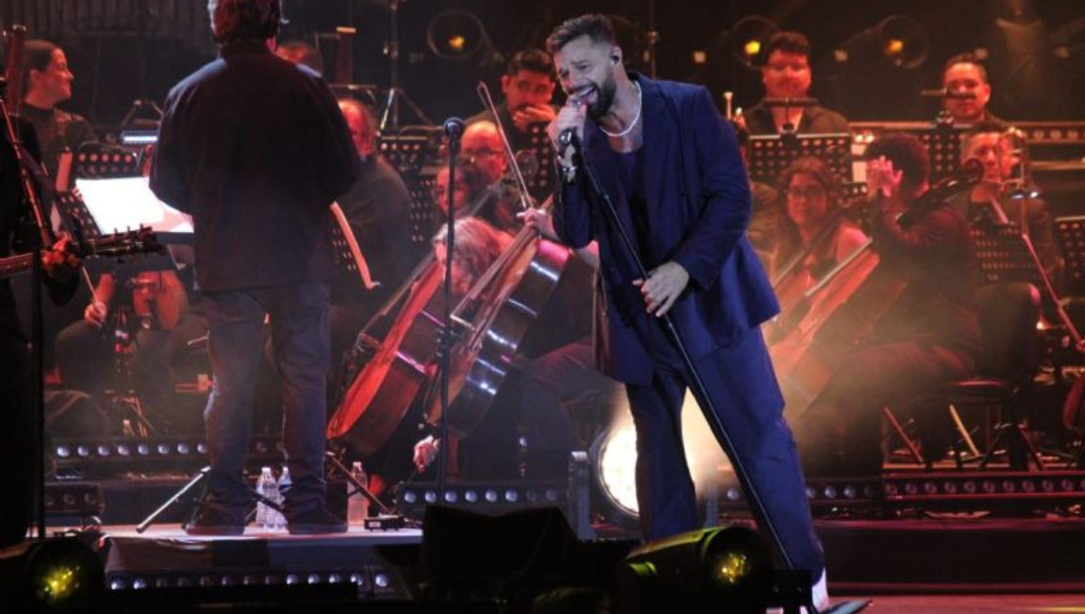 Así se vivió el concierto sinfónico de Ricky Martin en Mérida: VIDEO