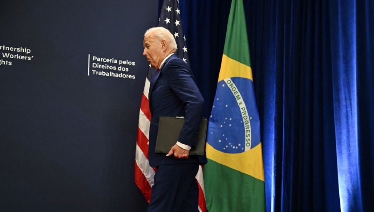 Joe Biden vuelve a mostrarse dudoso, ahora frente a Lula da Silva