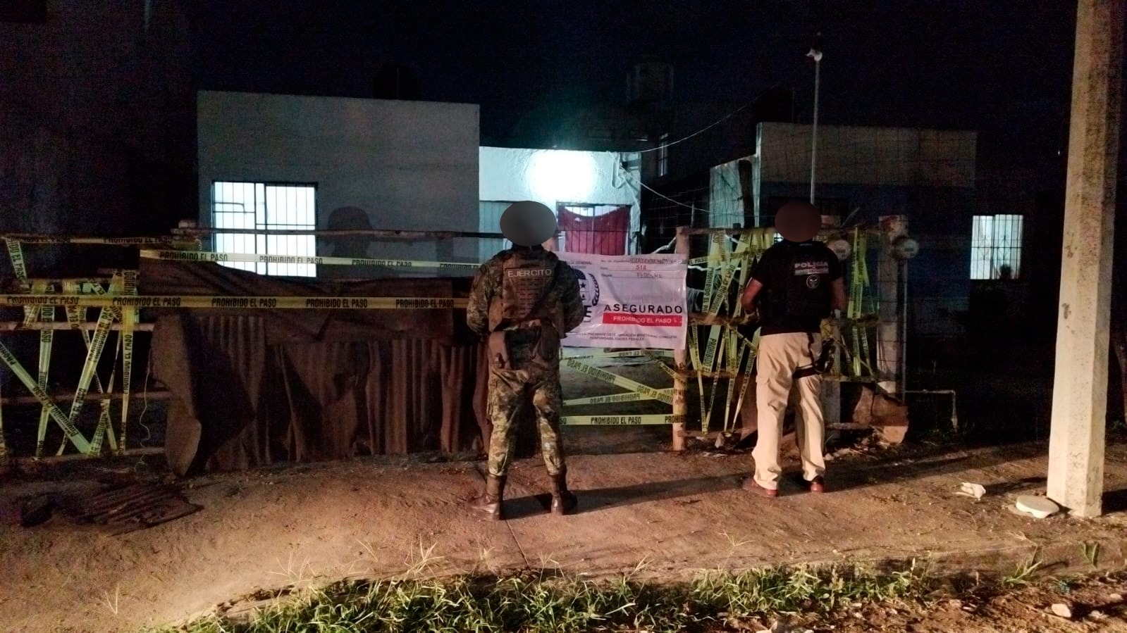 FGE Quintana Roo catea una casa en Chetumal; decomisan drogas