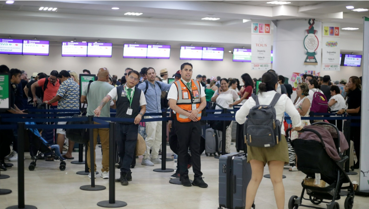 Dos aviones aterrizaron en la Terminal Aérea de Cozumel y otros dos, en Mérida, Yucatán