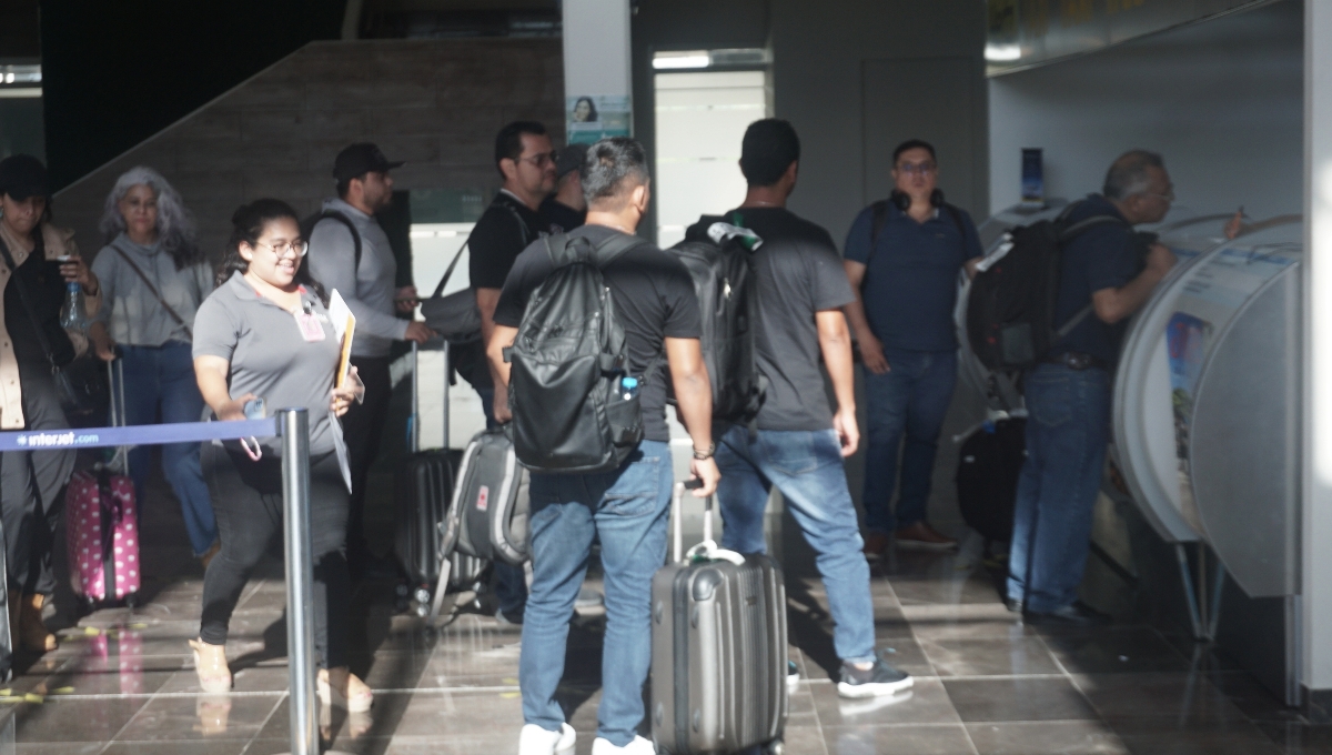 Campechanos gastan hasta 4 mp para viajar a la CDMX; prefieren tomar vuelos desde Mérida