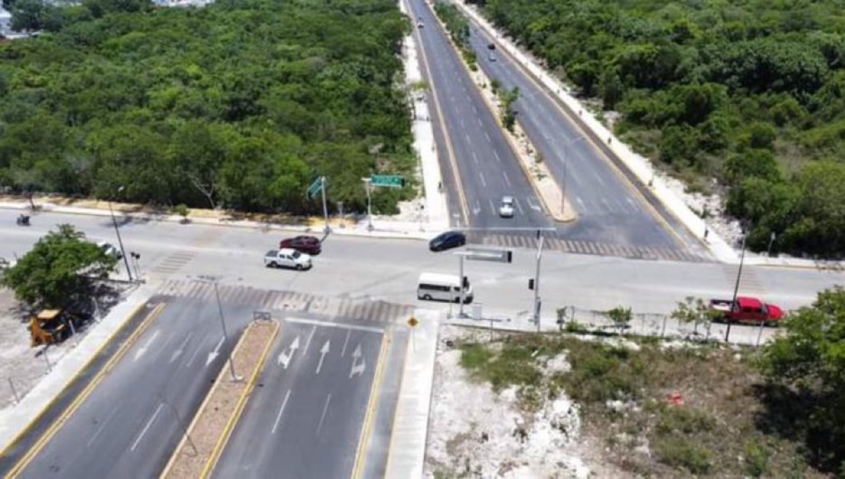 Carretera 'chueca' de Playa del Carmen se viraliza, ¿Real o falsa?
