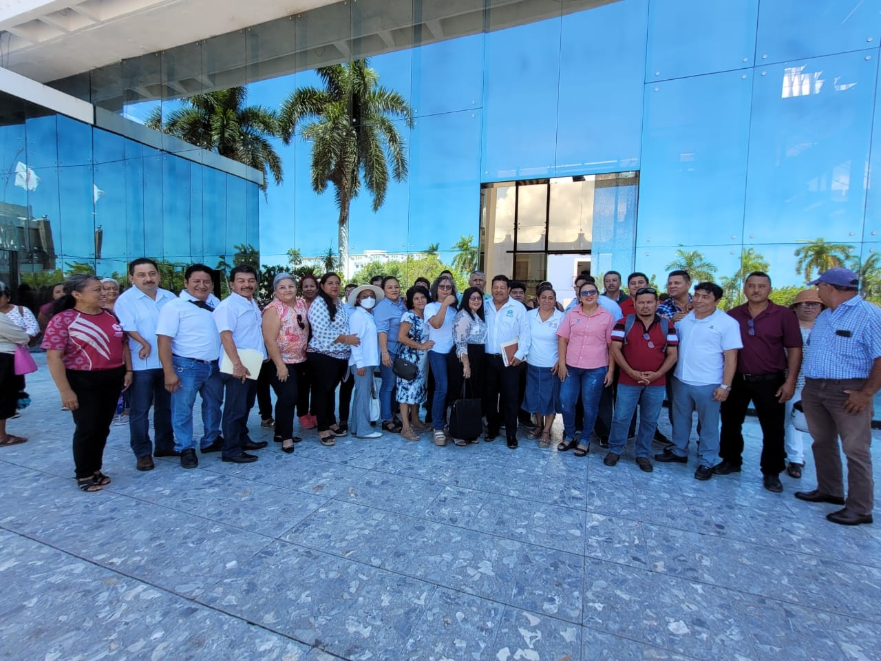 El Sindicato de los Tres Poderes se reunió en el Palacio de Gobierno de Campeche