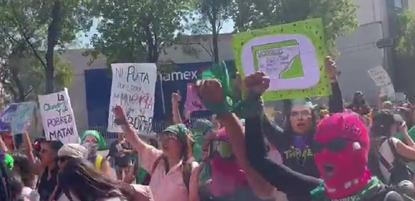 Marchan por la despenalización del Aborto en la CDMX