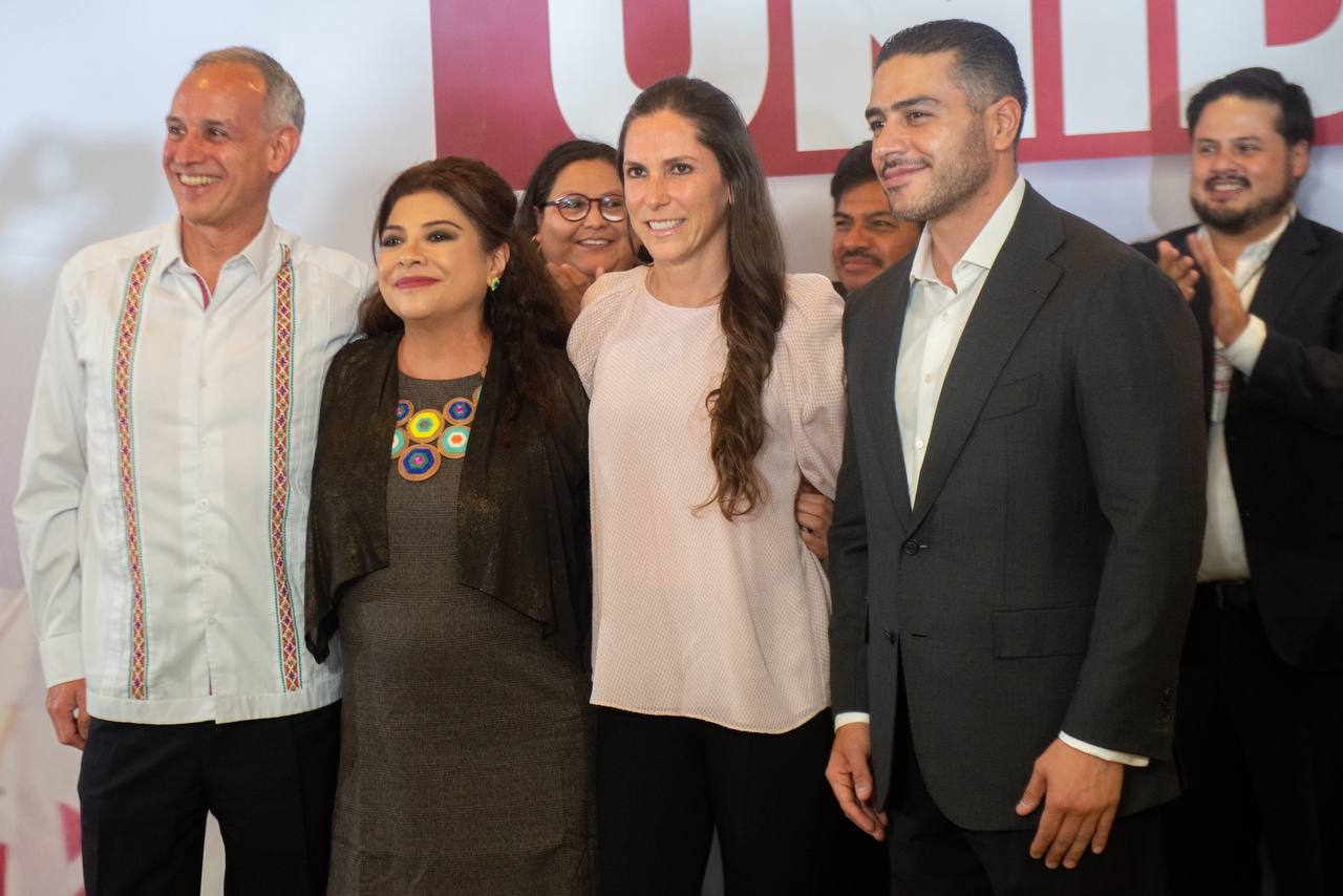 Morena presenta a sus 'corcholatas' para el Gobierno de la CDMX